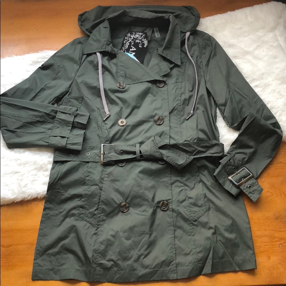 Water Resistant belted Coat